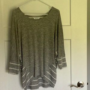 Ansell Scoop Neck Dolman Knit top